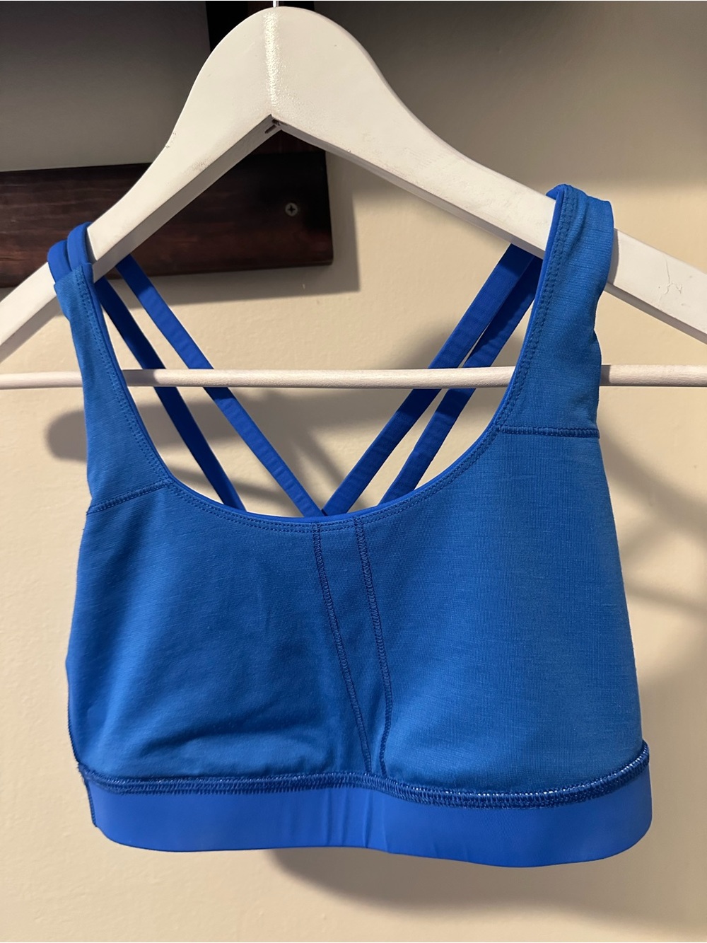 Lululemon Ambassador Vintage Blue Athletic Sports Bra - Picture 5 of 6